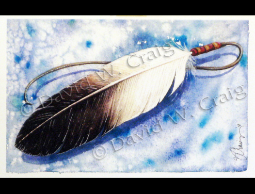 Blue Feather
