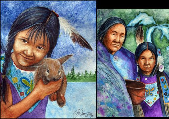 Children's book illustrations