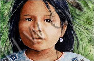 image in watercolor